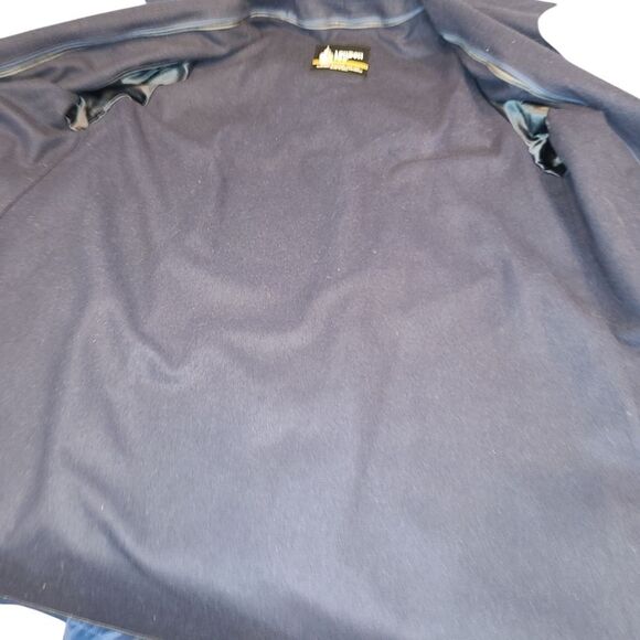 London Fog sz 8 reg Stylish Purple Long Coat with removable liner - Picture 9 of 16